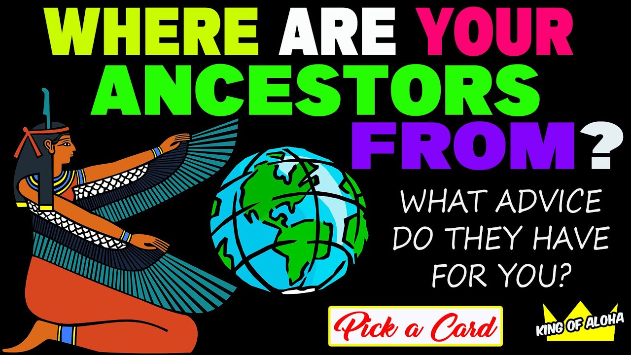 PICK A CARD 🔮 DNA ANCESTRY READING! Where Are Your Ancestors From? What Do They Want To Tell You?🔮