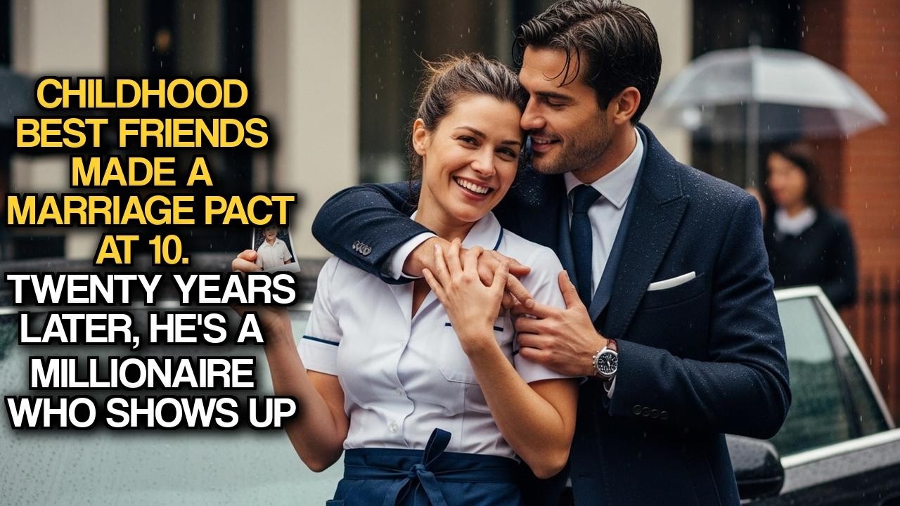 Childhood Best Friends Made Marriage Pact at 10. Twenty Years Later, He's Millionaire Who Shows Up