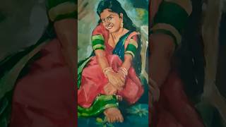 #model study♥️ #art #drawing #painting #oil #colors #viral #shorts #viralvideo #2026