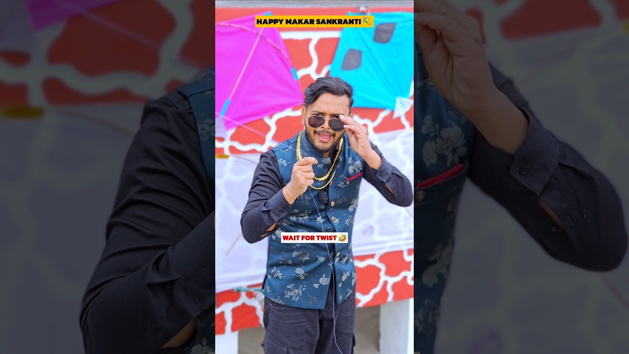 Happy Makarsankranti 🪁 Ambani Vs Elon 🤑 Wait For..🤣 #shorts #comedy #aruj #makarsankranti #ambani