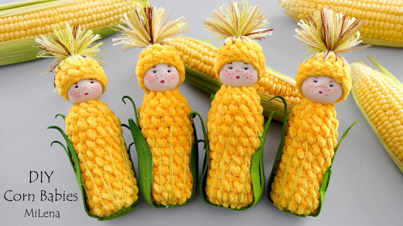 🌽 МИНИ КУКУРУЗА 🌽 DIY CORN BABIES 🌽