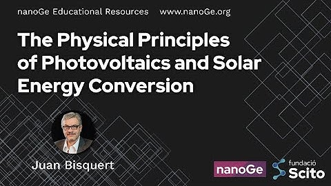 The Physical Principles of Photovoltaics and Solar Energy Conversion by Juan Bisquert