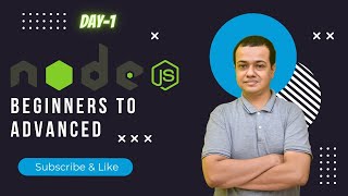 🔴 NodeJS Beginner to Advanced | Day 1 | WebAppUpgrade