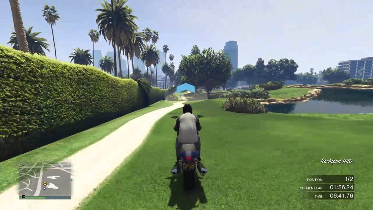 Grand Theft Auto V ena uperoxo race