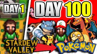 I Played 100 Days of Stardew Valley But as a Pokémon Trainer