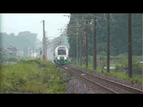 [FHD]常磐線E653系「フレッシュひたち」グリーンレーク 通過
