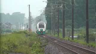 [FHD]常磐線E653系「フレッシュひたち」グリーンレーク 通過