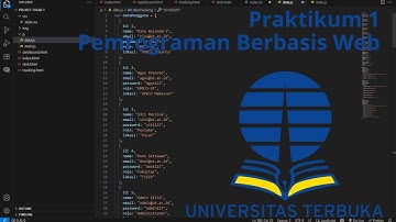 Tugas 1 Praktikum Pemrograman Berbasis Web (Universitas Terbuka)