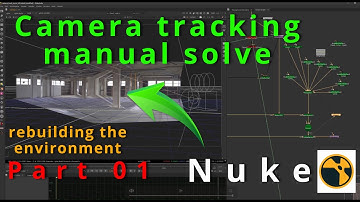 Camera Tracking #nuke #modelbuilder