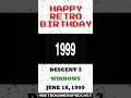Happy Birthday to Descent 3 on PC!