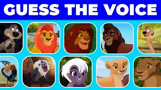 Guess The Lion Guard Characters by Their VOICE | Lion King Quiz The Lion King Quiz Guess Lion King Characters By Voice Qik Quiz