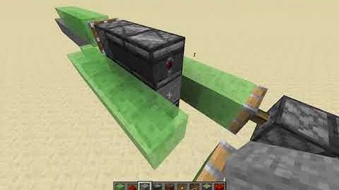 Slime Conveyor Belt #RedstoneEngineering