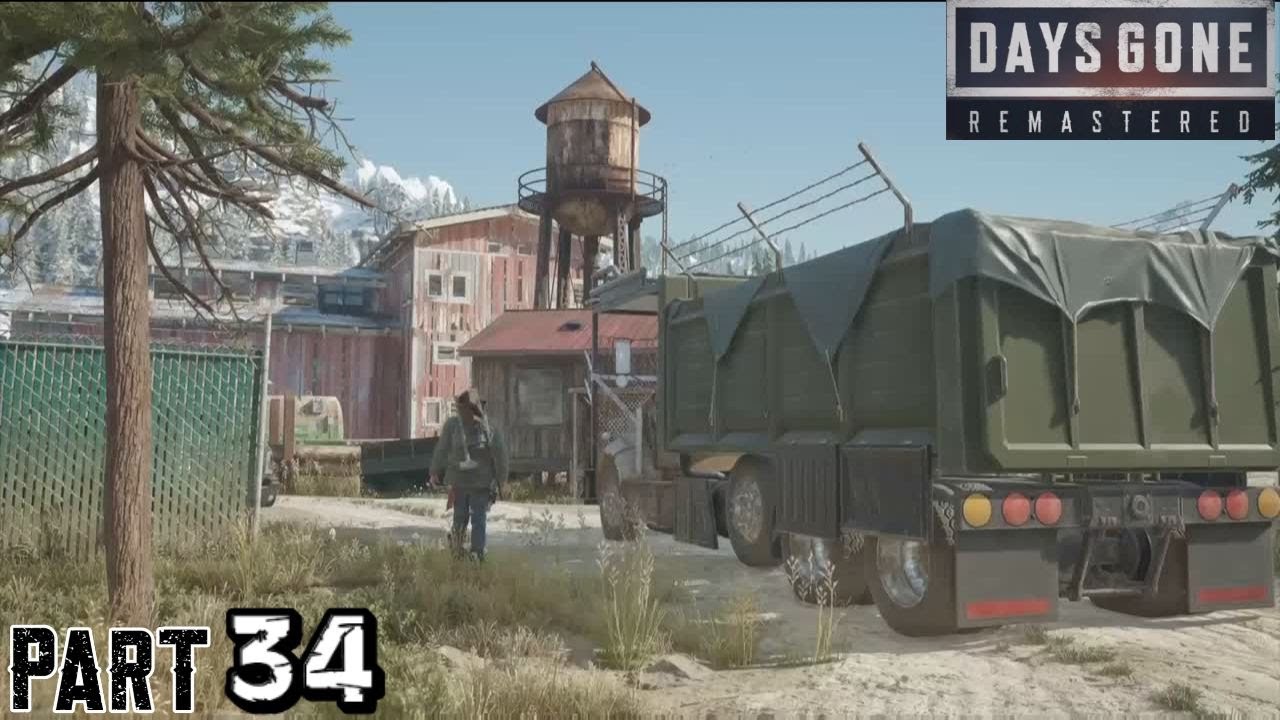 Days Gone Remastered | Part 34 | The Sawmill | PS5 Walkthrough | No ...