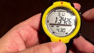 $5 Waterproof LCD Digital Stopwatch Date Rubber Sport Watch screenshot 4