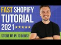FAST Shopify Tutorial 2020 For Beginners 🔥 How To Set Up A Shopify Store In 10 Minutes!
