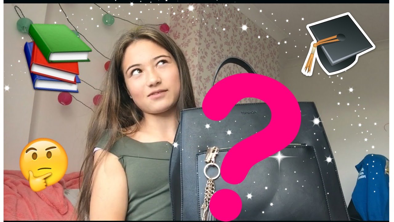 WHAT'S IN MY SCHOOL BAG 2016 - YouTube