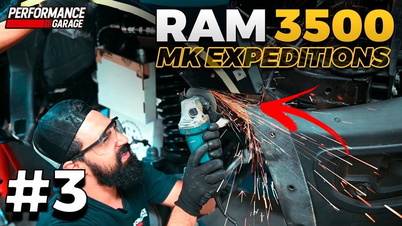RAM 3500 MK EXPEDITIONS | Episódio #3 - CORTANDO A LATARIA ORIGINAL | PerformanceGarageCG
