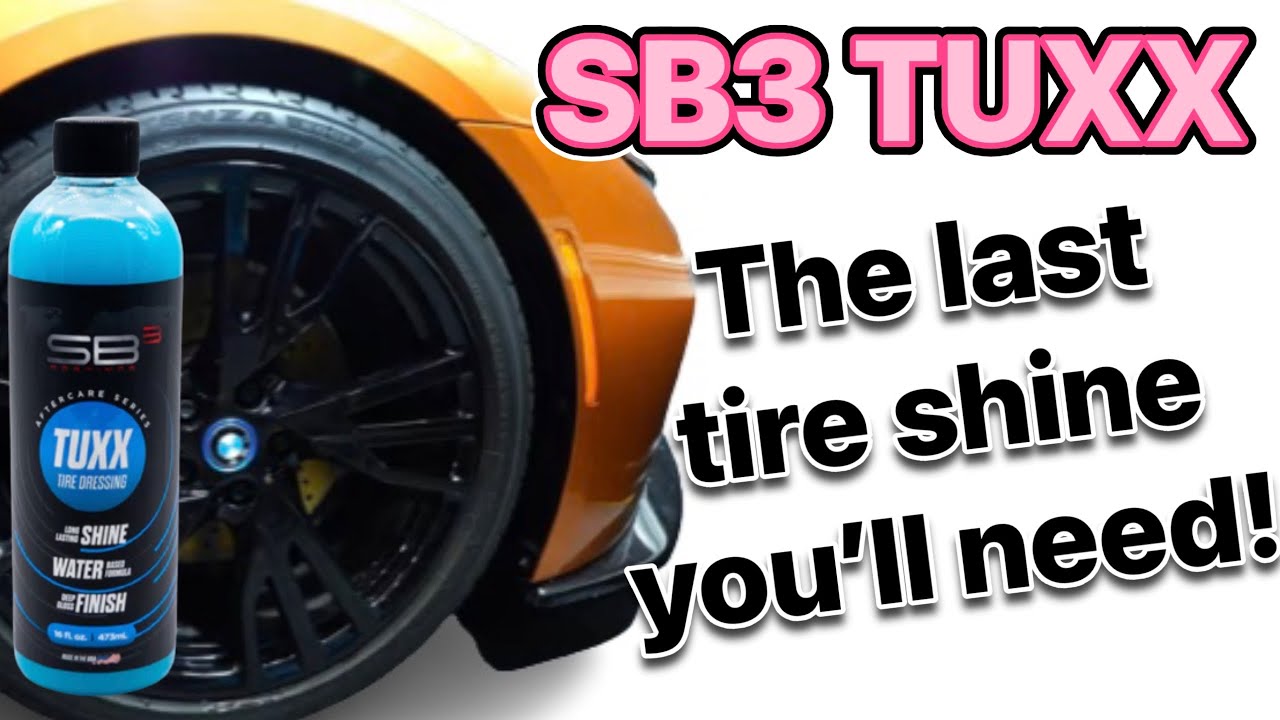 Best tire shine in 2022 using SB3 Tuxx! Serving the Killeen Area YouTube