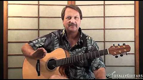 Mrs. Robinson Acoustic Guitar Lesson Preview -  Pa...
