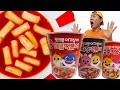 Mukbang 핑크퐁 아기상어 떡볶이 먹방 매콤 짜장 궁중  Pinkfong Baby Shark Tteokbokki Spicy Jjajang JJAEMI 째미먹방