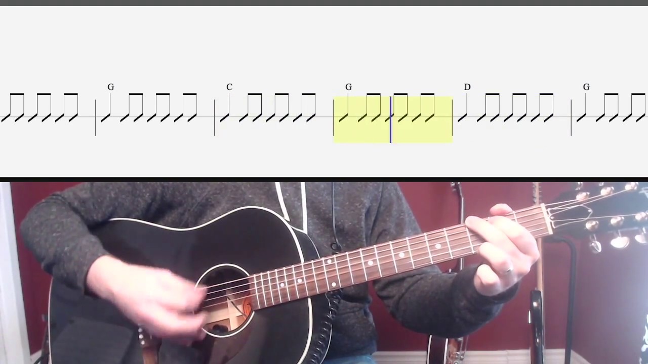 Brown Eyed Girl (Chords and Strumming) Watch and Learn Guitar Lesson