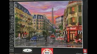 Puzzle Educa Rue Paris 5000 pieces