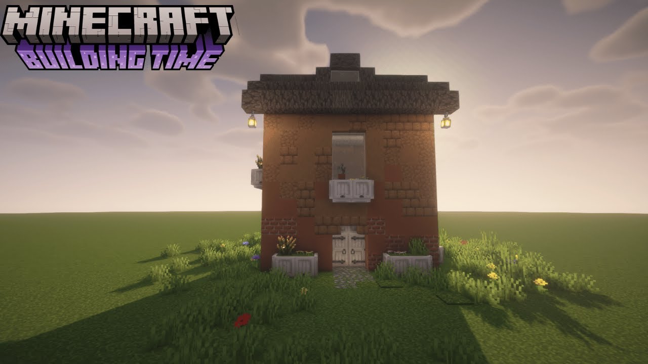 Mud, Brick and Terracotta House || Minecraft 1.21.8 House Build ...