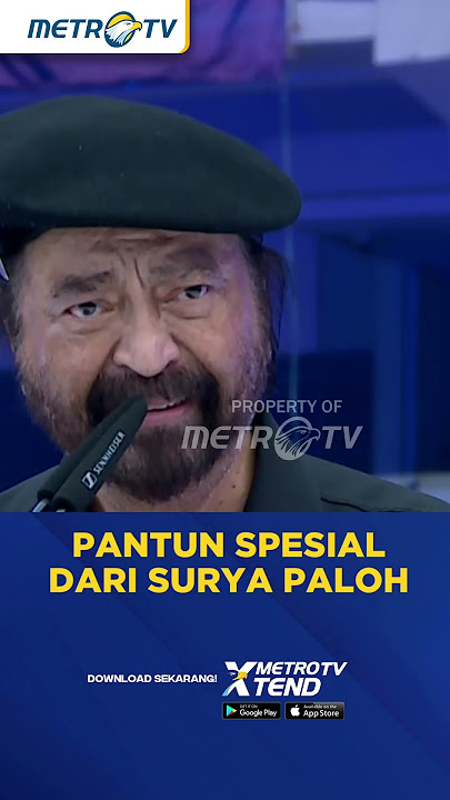 Surya Paloh Tutup Arahan Apel Siaga Perubahan dengan Pantun #shorts