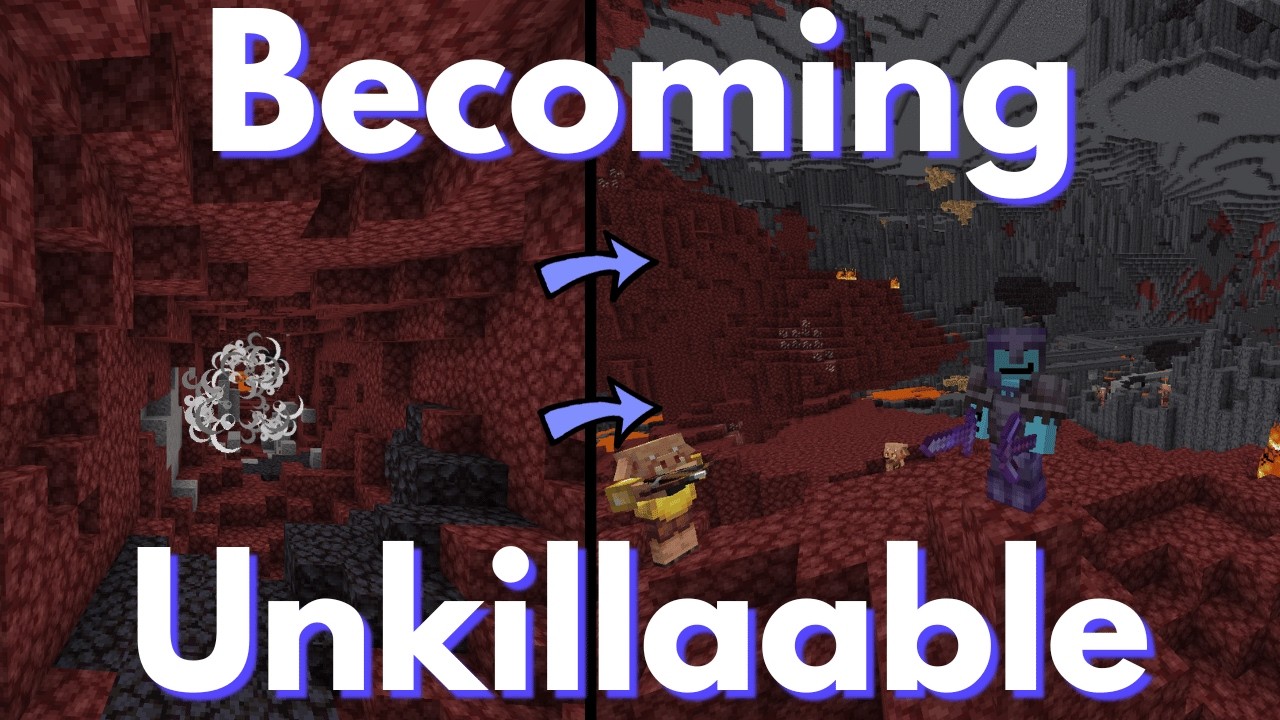 I became UNKILLABLE in Minecraft Survival | Episode 8 - YouTube