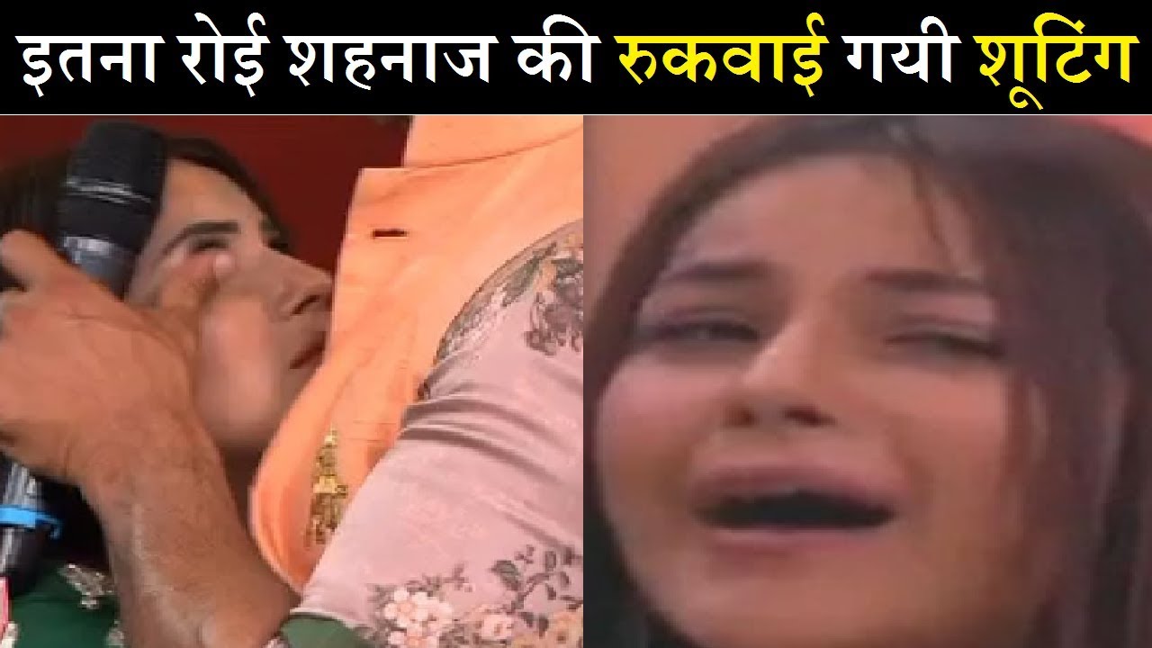 सिद्धार्थ को देख इतना रोई शहनाज़ की रोका गया शूट| Shehnaaz Gill's Emotional Breakdown