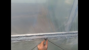 Roll up sides installation