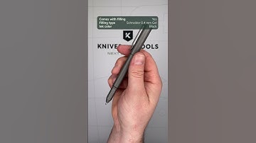 Big Idea Design Ti Arto EDC Pen ARTO SW Titanium, ultimate refill friendly everyday carry pen