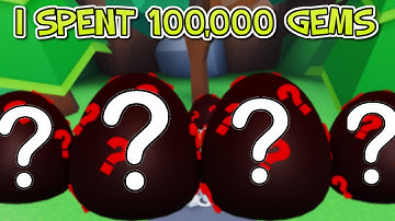 I SPENT 100,000 GEMS ON MYSTERY EGG V2 AND THIS IS WHAT I GOT IN MINING SIMULATOR 2