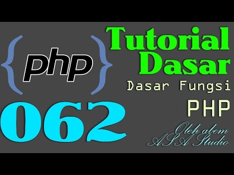 PHP Dasar Video Tutorial 062  Include Server bagian 1