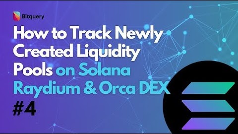 How to track New Liquidity Pools Created on Solana Raydium & Orca DEXs - Solana API Tutorial 4