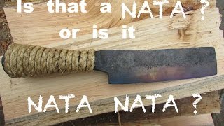 Forging a Nata Billhook
