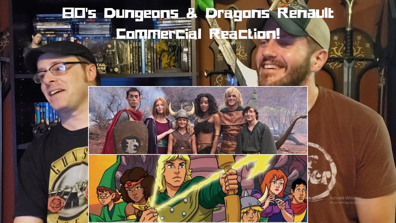 80's Dungeons & Dragons Renault Commercial Reaction! YouTube