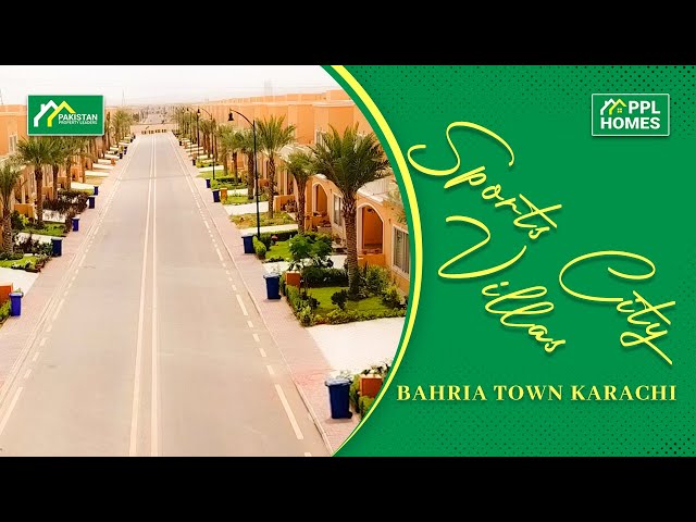 Rafi Cricket Stadium and Sports City Villas Bahria Town Karachi