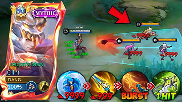 CLINT BEST HIGH DAMAGE HACK BUILD 2025!😱 THIS BUILD IS LITERALLY BROKEN! ( PLS TRY THIS BUILD )