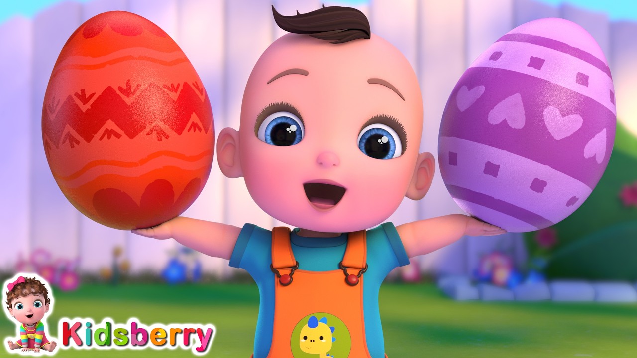 Find the Easter Eggs | Easter Bunny Egg Surprise | Kidsberry Nursery Rhymes & Baby Songs