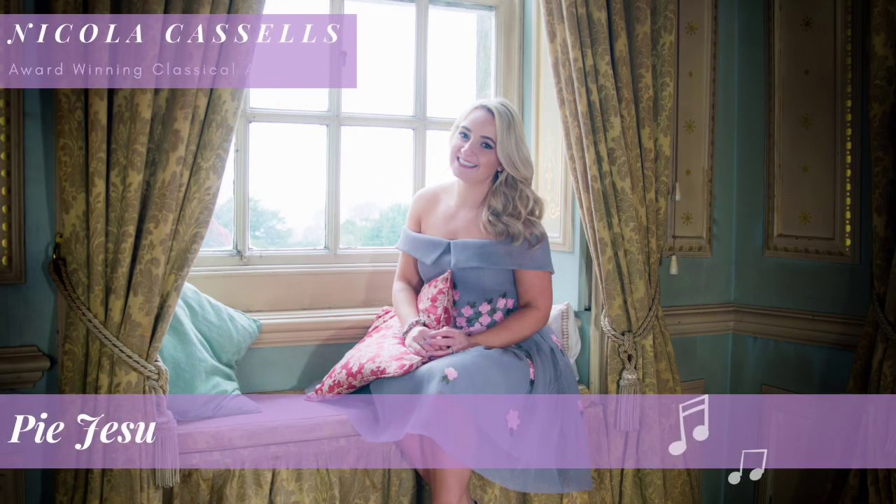 Nicola Cassells sings ‘Pie Jesu’ Wedding Songs YouTube