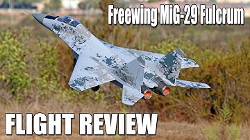 Assembly & Flight Review -- Freewing MiG-29 Fulcrum Twin 80mm EDF (Digital Camo)