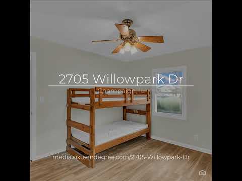 2705 Willowpark Dr, Champaign, IL home video tour