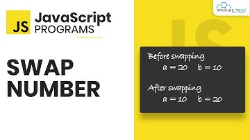 Swapping of two numbers using JavaScript Codes - JavaScript Examples for Beginners