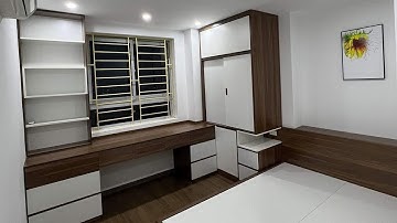 căn hộ nhỏ nhất chung cư HH Linh Đàm Thiết kế 45m 1 ngủ 1 vệ sinh.