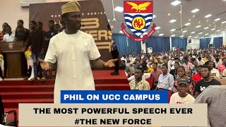 I AM THE NEW I.M.F FOR GHANA AND THIS IS WHY: MR CHEDDAR POWERFUL EVER DELIVERED AT UCC.