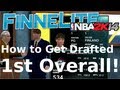 NBA 2K14 My Career How To Get Drafted 1st Overall Rookie Showcase Draft Interview And Draft 