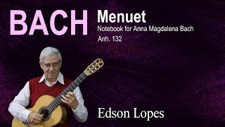 Video thumbnail of "Menuet in E minor, BWV Anh. 132 (J. S. Bach)"