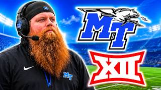 I PUT MIDDLE TENNESSEE IN THE BIG 12 AND WE ARE THRIVING! College Football 27 Dynasty