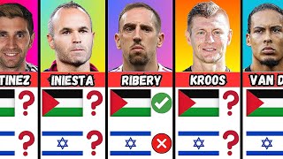 Israel Vs Palestine Famous Footballers Who Support Palestine Or Israel Part 3